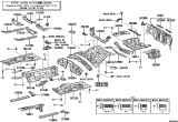 Diagram for 2010 Lexus GS350 Floor Pan - 58112-30161