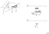 Diagram for 2021 Lexus RC300 Interior Light Bulb - 99132-12050
