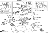 Diagram for 2006 Lexus GS430 Intake Manifold - 17190-31050