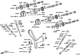 Diagram for 2007 Lexus GS430 Intake Valve - 13711-38030