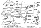 Diagram for Lexus GS430 Alignment Plate - 48452-30040