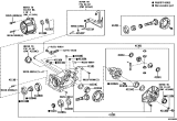Diagram for 2022 Lexus NX350 Carrier Bearing Spacer - 90564-37027