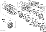 Diagram for Lexus RX450h+ Clutch Disc - 35633-78010
