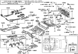 Diagram for 2023 Lexus NX250 Floor Pan - 58301-F6901