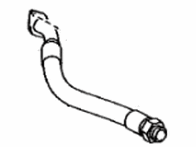 Lexus 15707-45030 Pipe Sub-Assembly, Oil