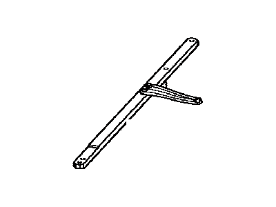 Lexus 51298-77010 Reinforcement, Rear Suspension Member