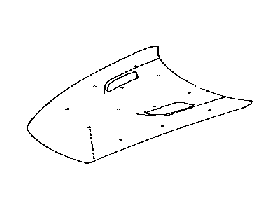 Lexus LFA Hood - 53301-77020-B1