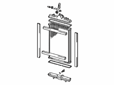 Lexus LFA Radiator - 16400-45190