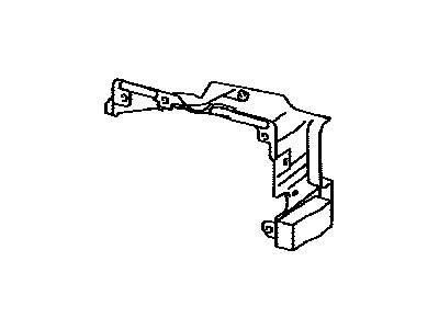 Lexus 16841-45010 SHROUD, RR RH