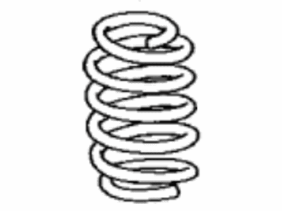 Lexus 48231-77020 Spring, Coil, Rear