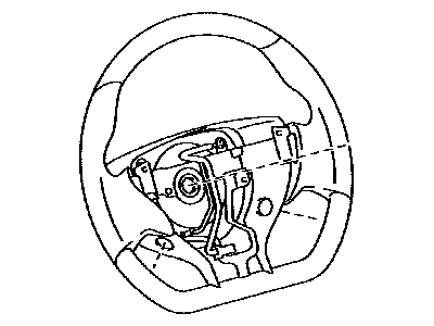 Lexus 45100-77010-D1 Steering Wheel Assembly