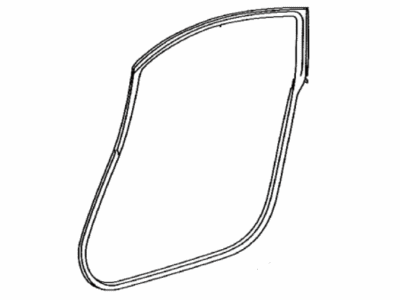 Lexus 62382-77010 WEATHERSTRIP, Roof Side Rail