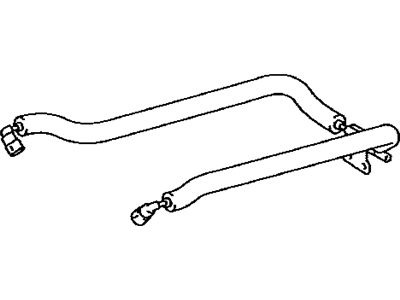 Lexus 23273-45010 Hose, Fuel, NO.2