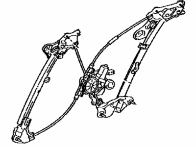 2012 Lexus LFA Window Regulator - 69820-77010