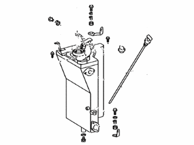 Lexus 12270-45011 Separator Assy, Oil