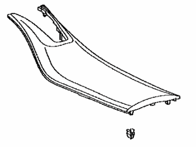 Lexus LFA Center Console Base - 58801-77020-01