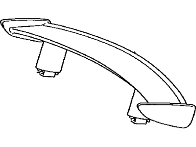 Lexus 76891-77040-B1 Spoiler, Rear NO.1