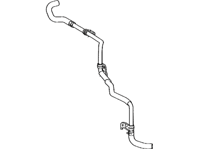 Lexus 87208-77010 Pipe Sub-Assembly, Water