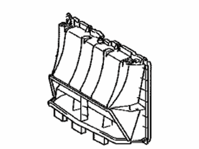 Lexus 53207-77010 Duct Sub-Assembly, Cool