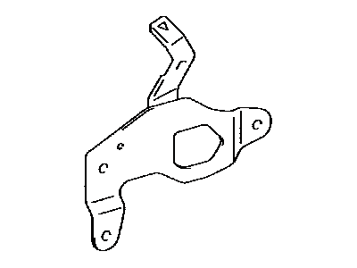 Lexus RC350 Alternator Bracket - 12511-31050