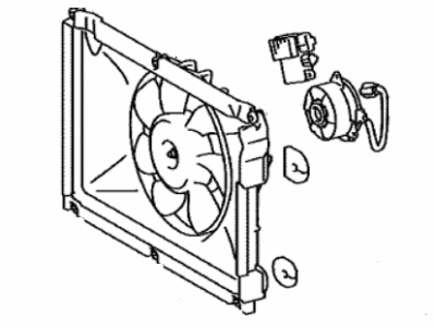 Lexus LFA Fan Motor - 88590-77020