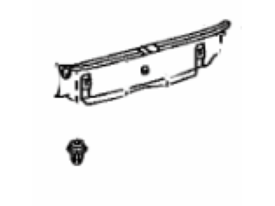 Lexus 58387-33130-C0 Plate, Rear Floor Finish