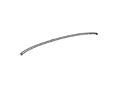 Lexus 75555-30121-J3 MOULDING, Roof Drip