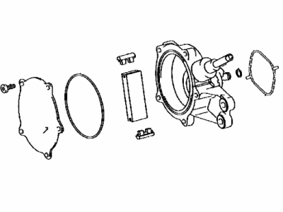 Lexus GS Turbo Vacuum Pump - 29300-31020