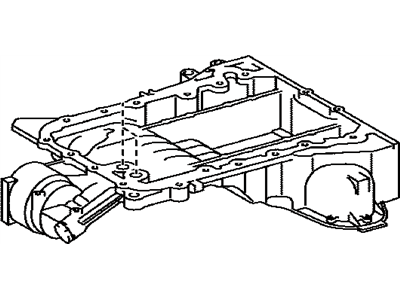 Lexus GS Turbo Oil Pan - 12101-31240