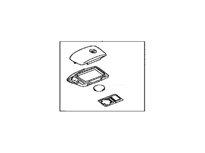 Lexus 89904-30A90 Electrical Key Transmitter Sub-Assembly