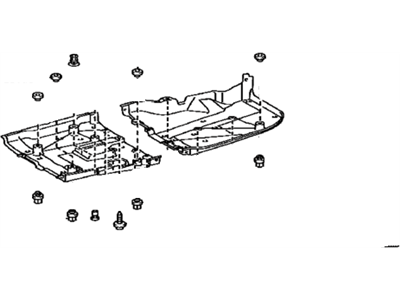 Lexus 58402-30011 Board Sub-Assembly, Floor