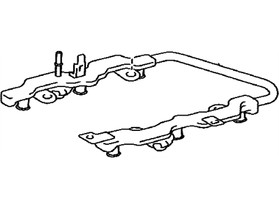 2017 Lexus GS350 Fuel Rail - 23800-36050