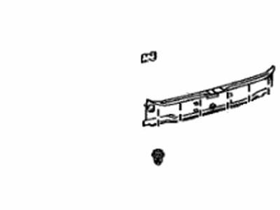 Lexus 58387-30220-C1 Plate, Rear Floor Finish