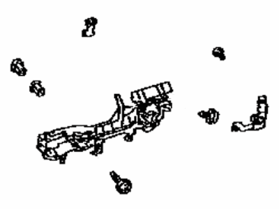 Lexus 69202-30071 Front Door Frame Sub-Assembly