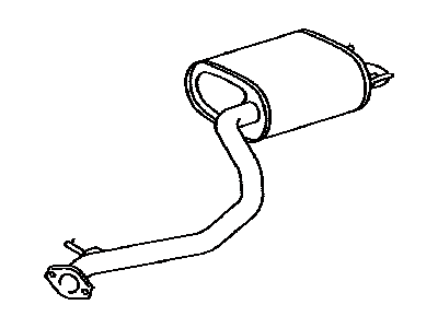 Lexus GS350 Exhaust Pipe - 17430-31C80