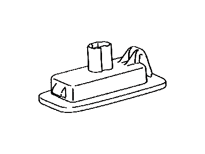 Lexus 81270-53031 Lamp Assy, License Plate