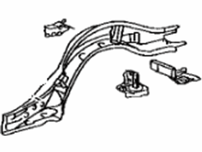 Lexus 57601-30920 Member Sub-Assembly, Rear