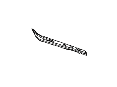 Lexus 57427-30041 Reinforcement, Front Floor