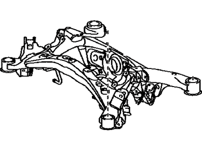 Lexus Rear Crossmember - 51206-30152