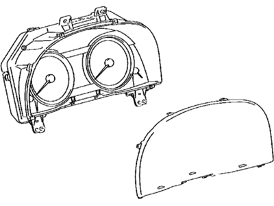 Lexus 83800-3AJ70 Meter Assy, Combination