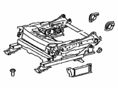 Lexus 72010-30311 Adjuster Assy, Front Seat, RH