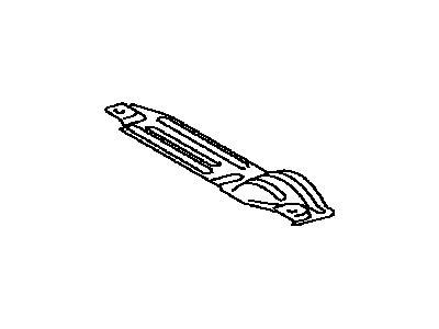 Lexus 46439-30020 Insulator, Parking Brake Cable Heat