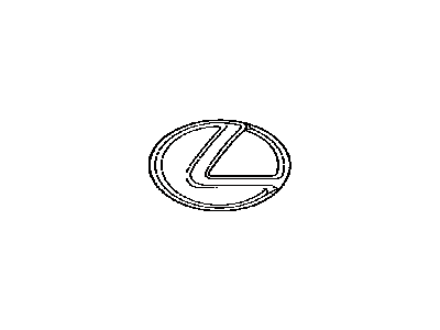 Lexus 90975-02114 Symbol Emblem