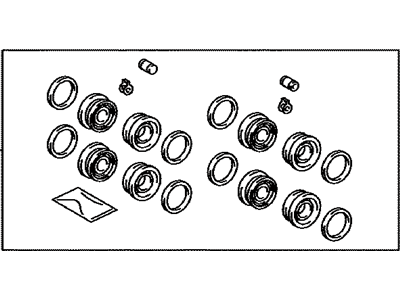 Lexus 04479-50130 Cylinder Kit, Disc Brake, Front