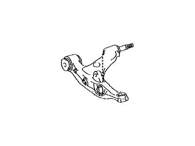 Lexus 48640-30320 Front Suspension Lower Control Arm Assembly, Left