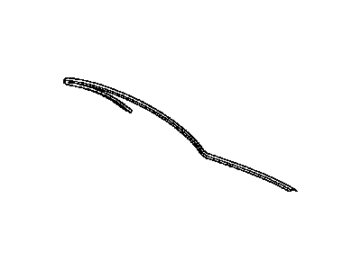 Lexus 75571-53050 MOULDING, Back WINDO