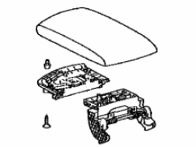 2020 Lexus GS350 Armrest - 58920-30300-C1