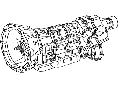 Lexus 35030-30260 Transmission Assembly, W/TRANSFER