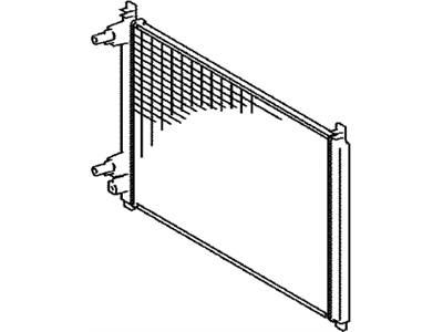 Lexus 16550-36040 Radiator Assembly, Inter