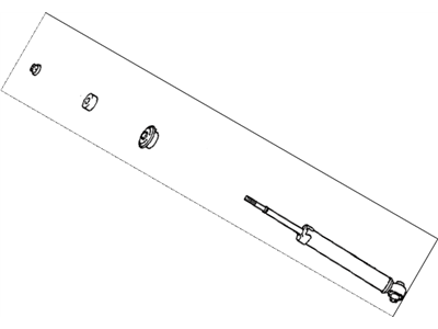 Lexus 48530-80635 ABSORBER Assembly, Shock